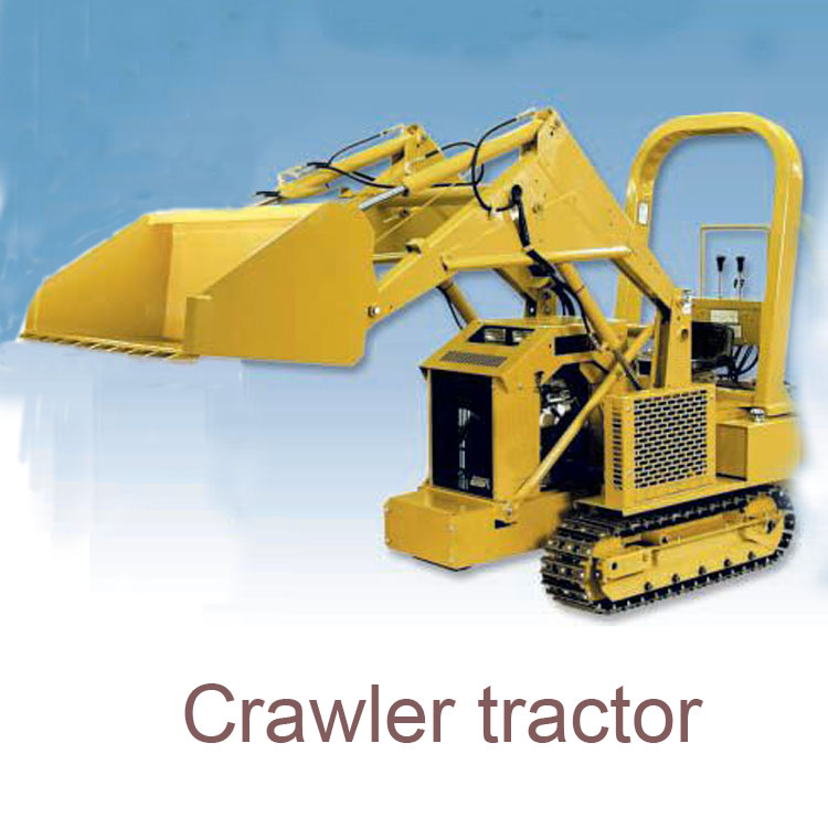 compact crawler trator machine with front end loader for sale